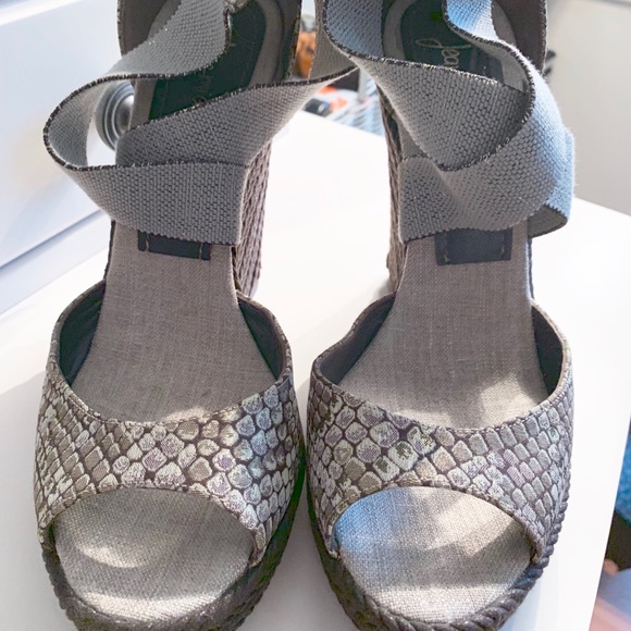 Jean Michel Cazabat Wedge Sandal